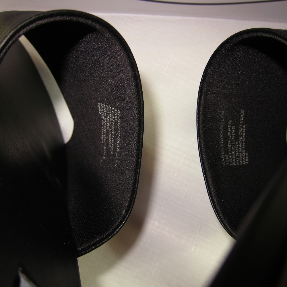 Steve Madden Leather Flat Sandals - 10 - Picture 7 of 8